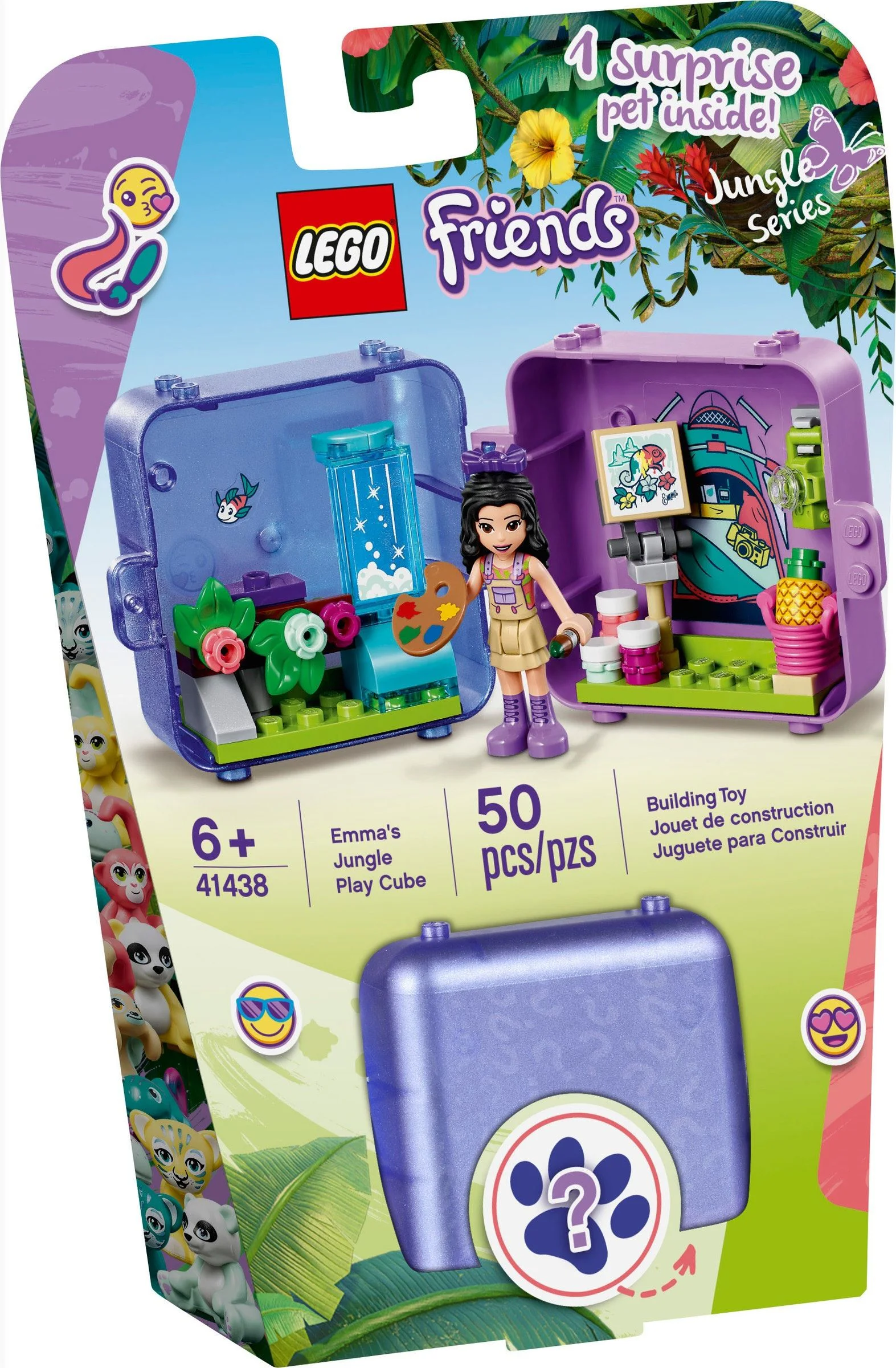 Emma's jungle game box 乐高 LEGO 41438 image 2