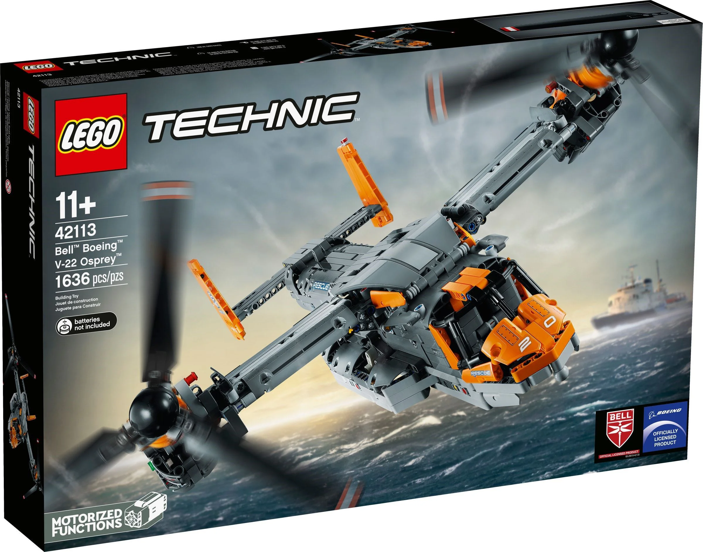 BELL BOEING V-22 FISHHAWK HELICOPTER 悦创 HAPPYBUILD/信宇科技 PG-13003 image 1