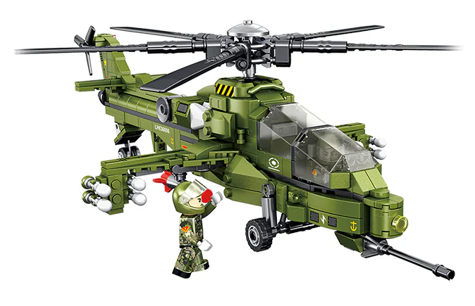 Peace mission: Ten armed helicopters 潘洛斯 PANLOSBRICK 636006