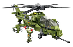 Peace mission: Ten armed helicopters