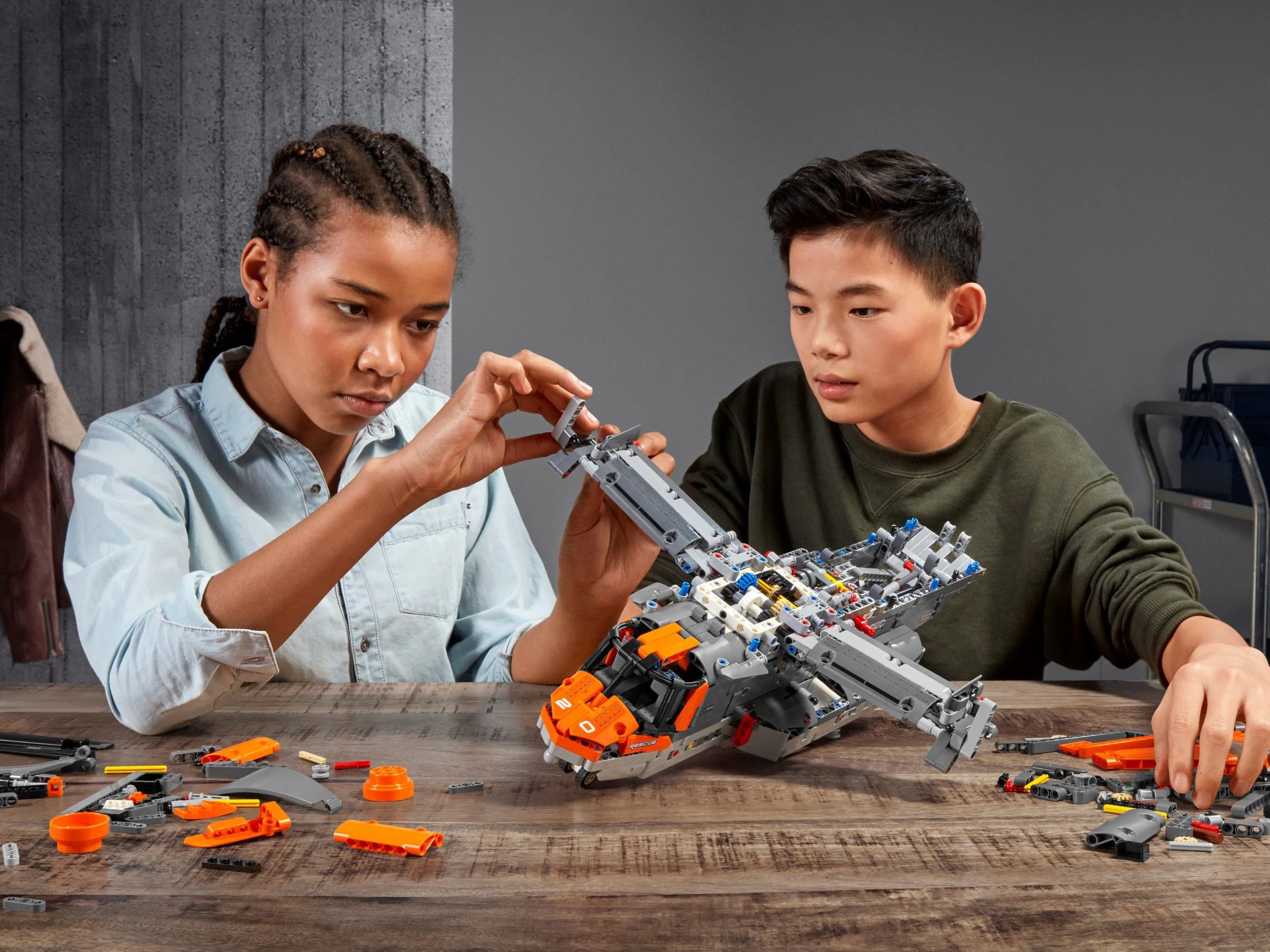 BELL BOEING V-22 FISHHAWK HELICOPTER 悦创 HAPPYBUILD/信宇科技 PG-13003 image 5
