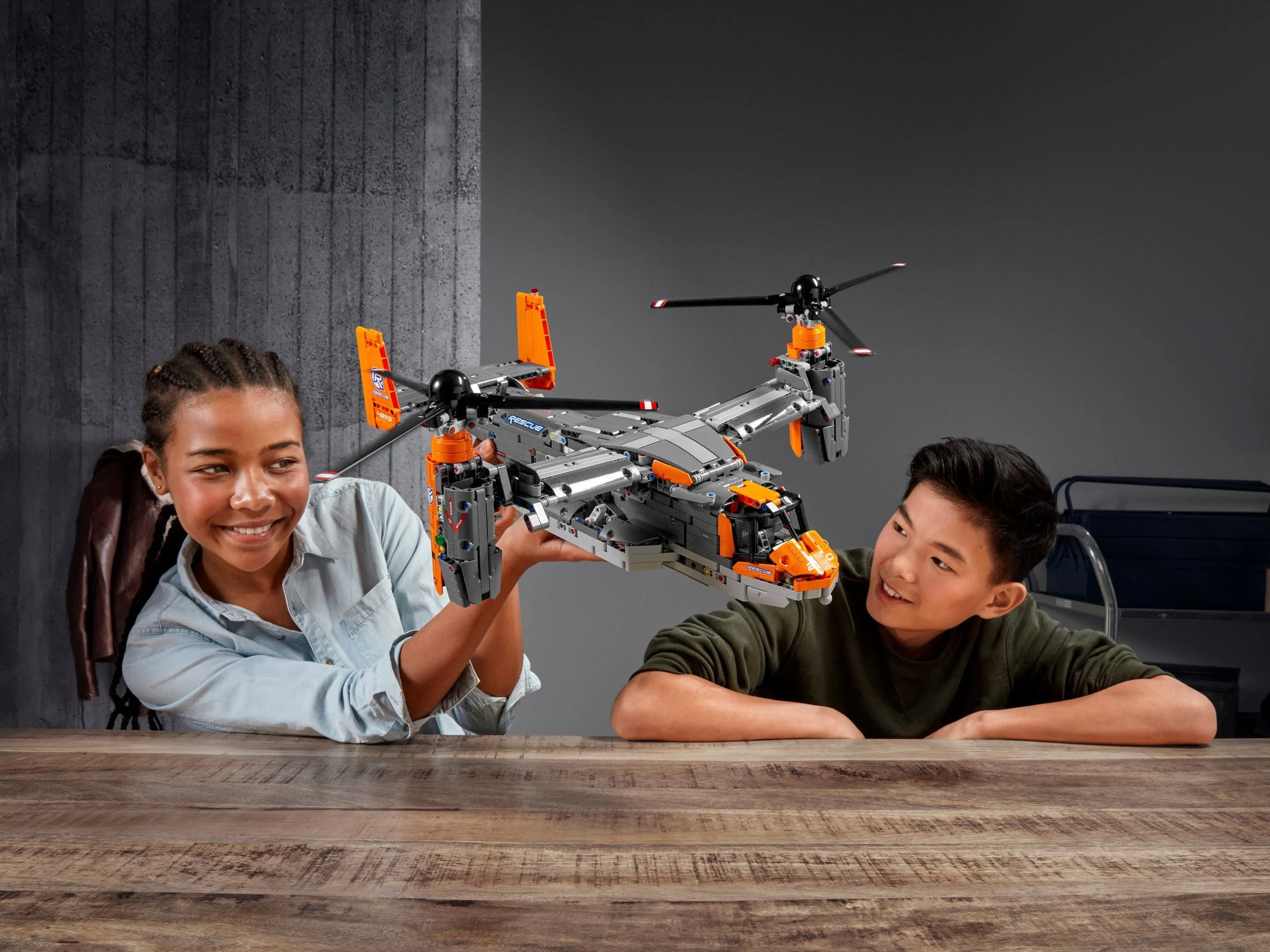 BELL BOEING V-22 FISHHAWK HELICOPTER 悦创 HAPPYBUILD/信宇科技 PG-13003 image 6
