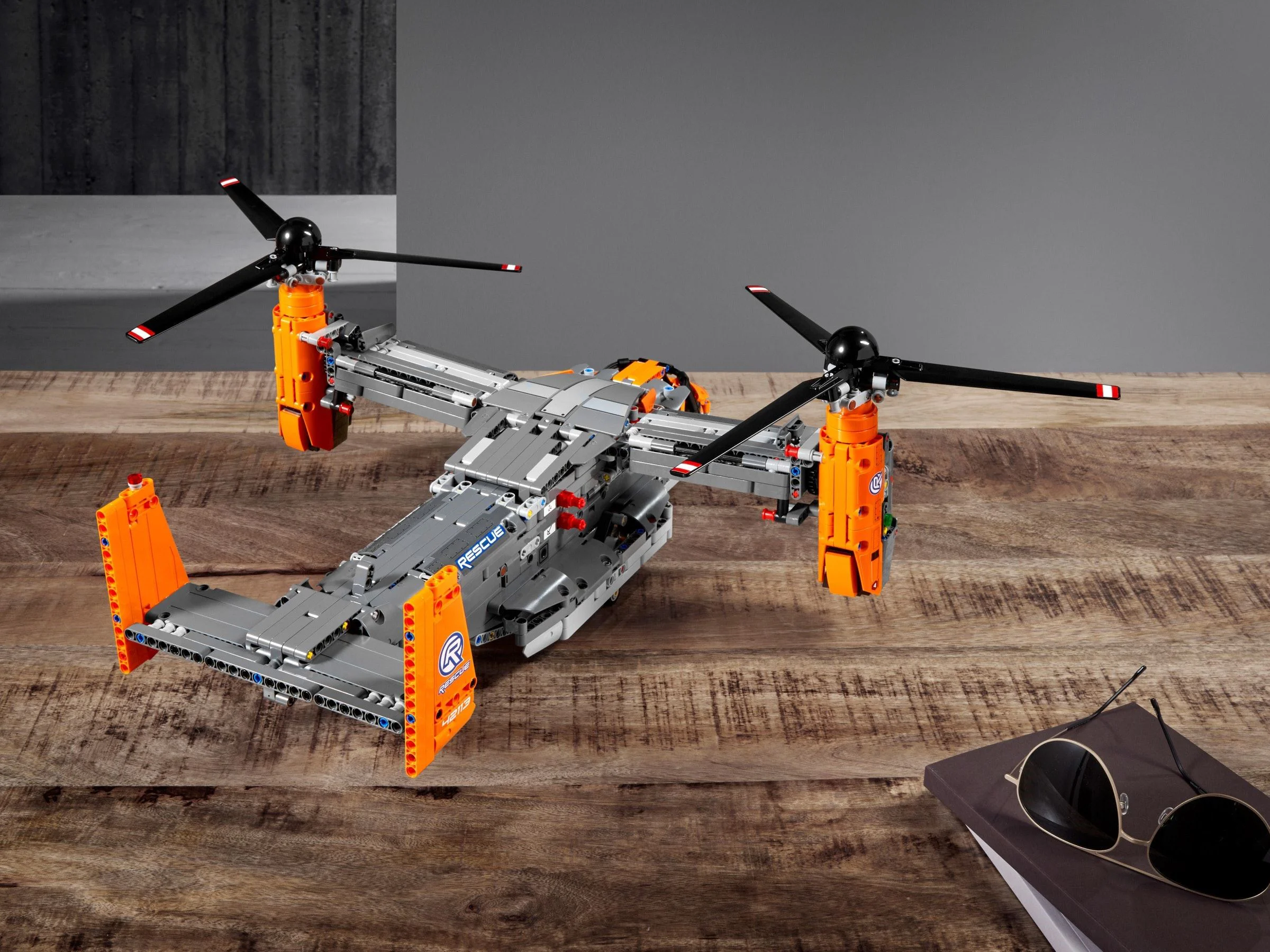 BELL BOEING V-22 FISHHAWK HELICOPTER 悦创 HAPPYBUILD/信宇科技 PG-13003 image 8