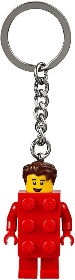 Brick people keychain