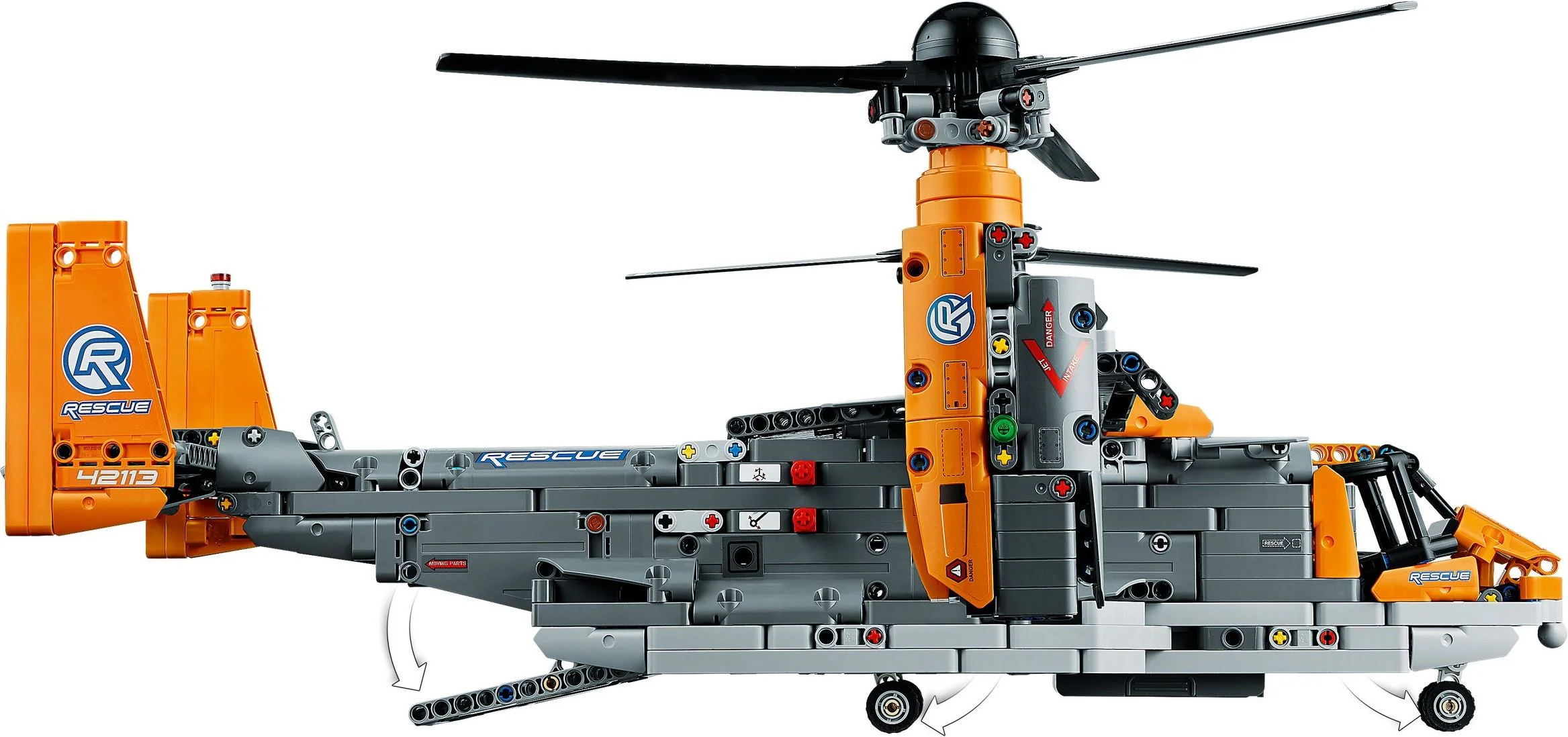 BELL BOEING V-22 FISHHAWK HELICOPTER 悦创 HAPPYBUILD/信宇科技 PG-13003 image 17
