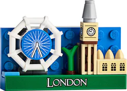 "London Refrigerator Sticker"