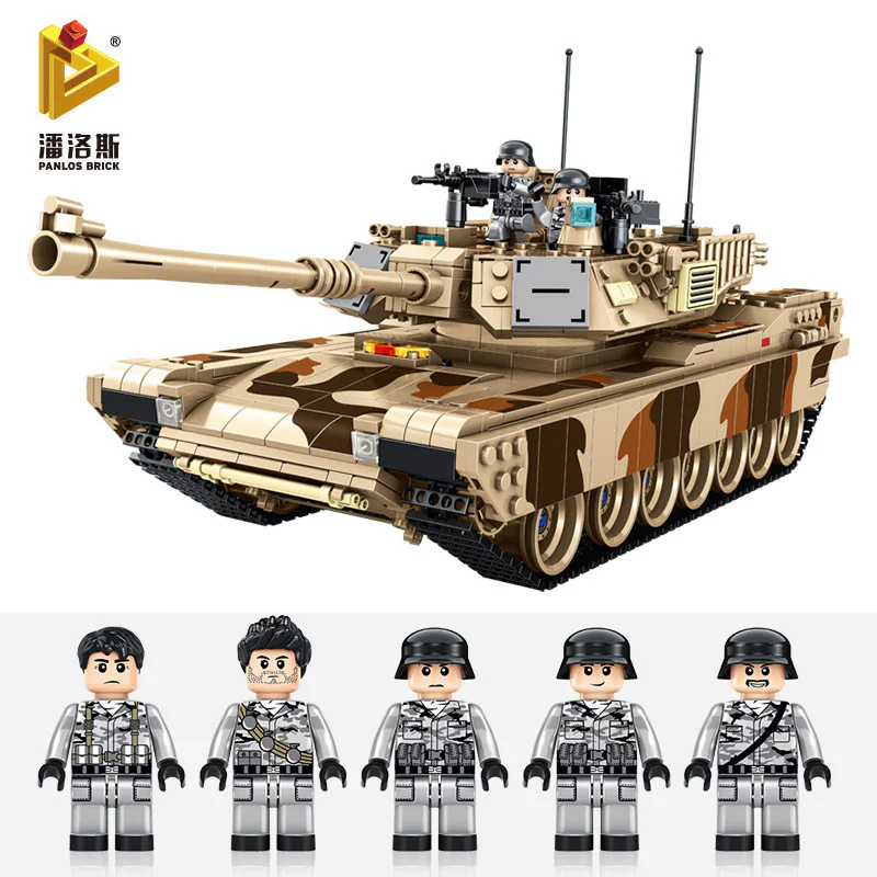 M1A2 MAIN BATTLE TANK 潘洛斯 PANLOSBRICK 632010 image 1