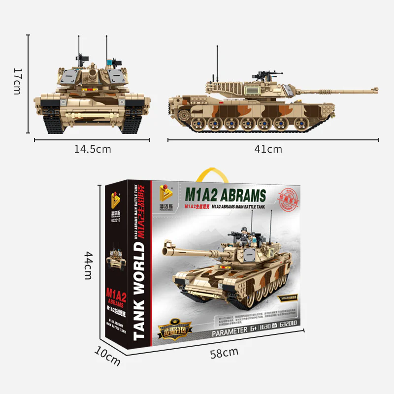 M1A2 MAIN BATTLE TANK 潘洛斯 PANLOSBRICK 632010 image 4