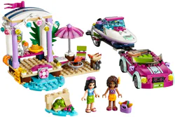 Andrea's speedboat transportation vehicle