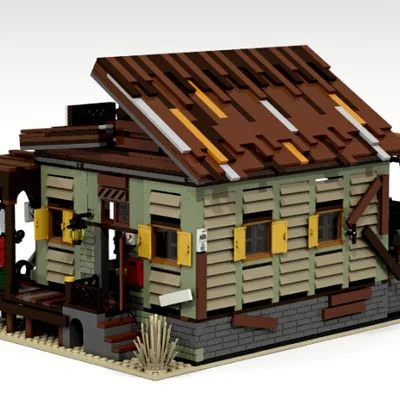 Old Fisherman's Hut: Shipyard 悦创 HAPPYBUILD/信宇科技 PG-12004 image 2