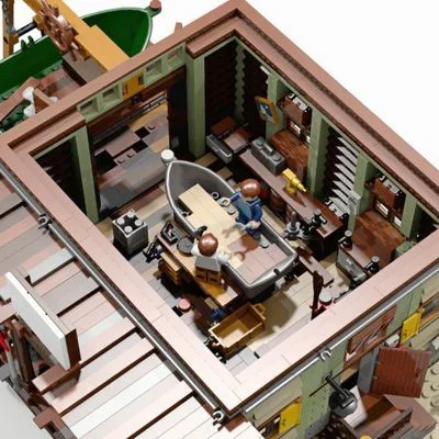 Old Fisherman's Hut: Shipyard 悦创 HAPPYBUILD/信宇科技 PG-12004 image 4