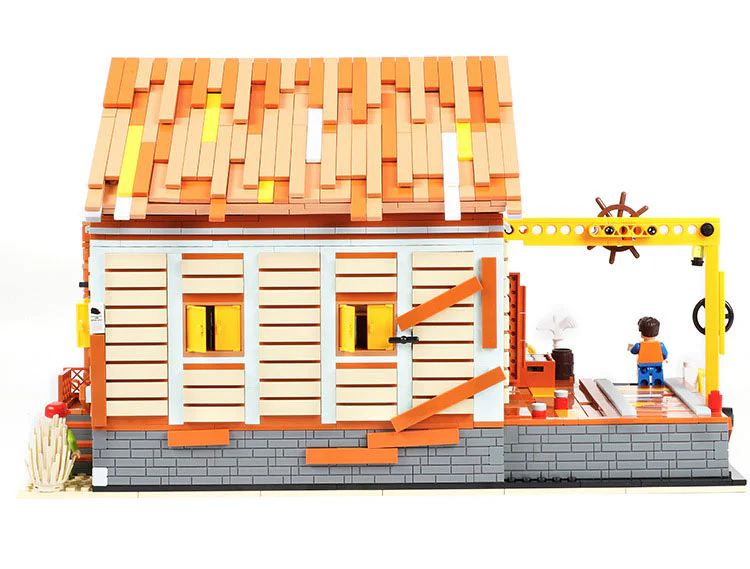 Old Fisherman's Hut: Shipyard 悦创 HAPPYBUILD/信宇科技 PG-12004 image 11