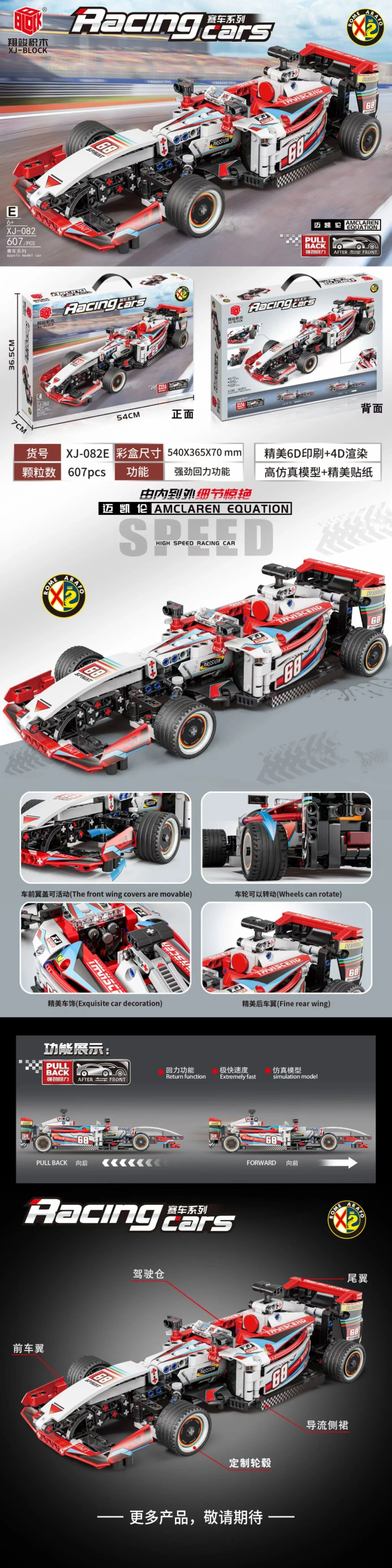 Engineer: Renault Formula One team's rear-wheel drive car 翔竣 XJ-082E image 3