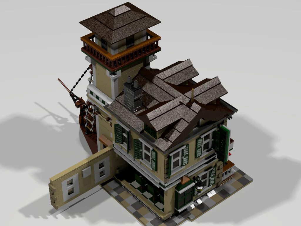 Old Fisherman's House: Boat-Inn Restaurant 悦创 HAPPYBUILD/信宇科技 PG-12003 image 3