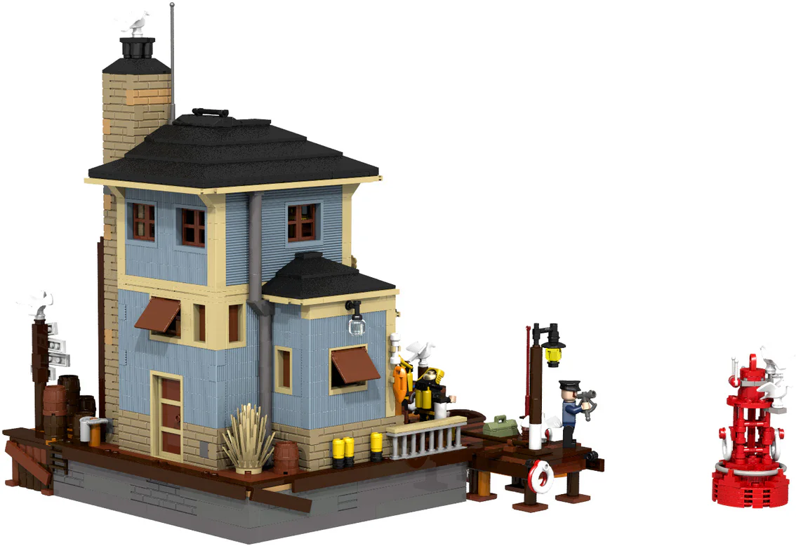 Street View: Old Fisherman's Cottage: Scuba Shop 悦创 HAPPYBUILD/信宇科技 PG-12001 image 6