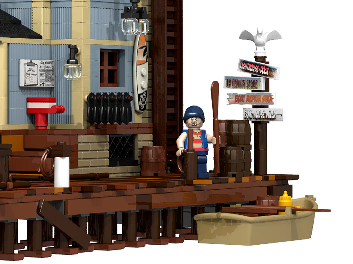 Street View: Old Fisherman's Cottage: Scuba Shop 悦创 HAPPYBUILD/信宇科技 PG-12001 image 9