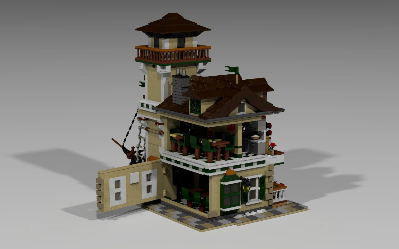 Old Fisherman's House: Boat-Inn Restaurant 悦创 HAPPYBUILD/信宇科技 PG-12003 image 18