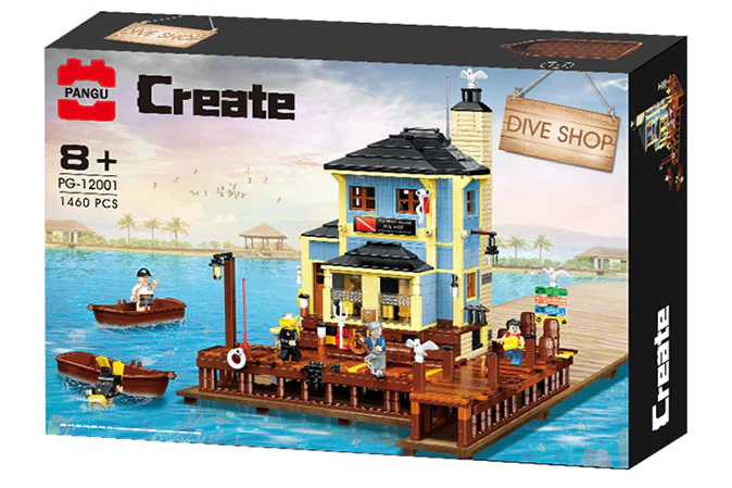 Street View: Old Fisherman's Cottage: Scuba Shop 悦创 HAPPYBUILD/信宇科技 PG-12001 image 21