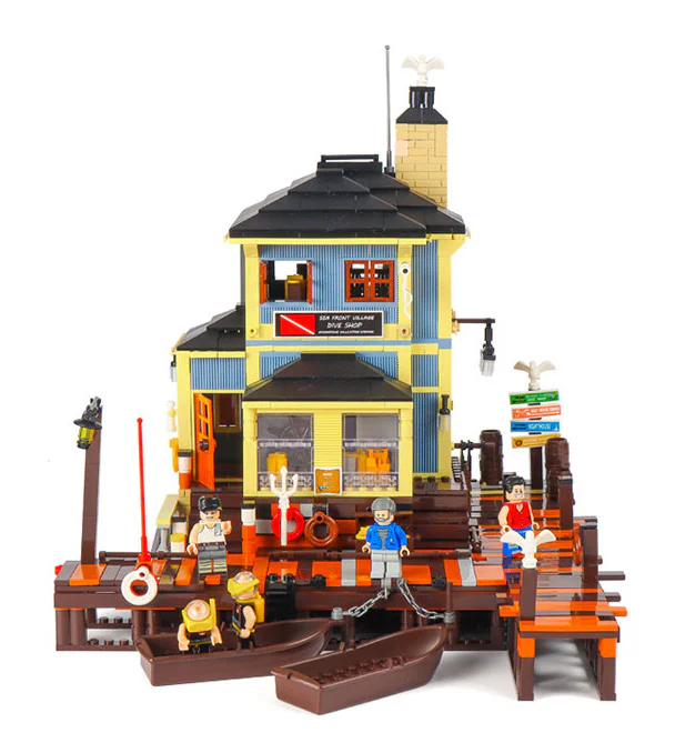 Street View: Old Fisherman's Cottage: Scuba Shop 悦创 HAPPYBUILD/信宇科技 PG-12001 image 22
