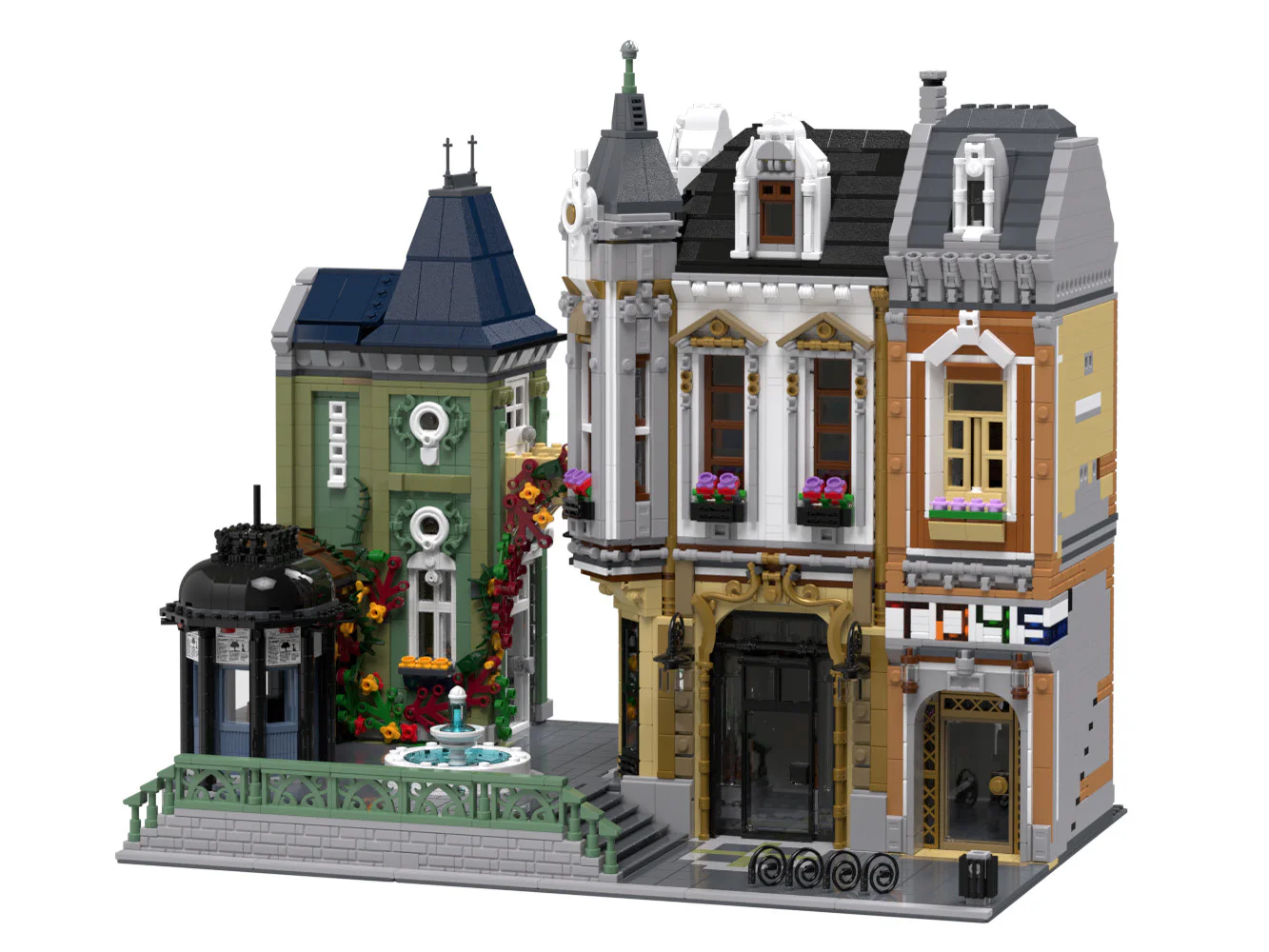 Street scene: Toy store square 杰星 JIESTAR 89112 image 3