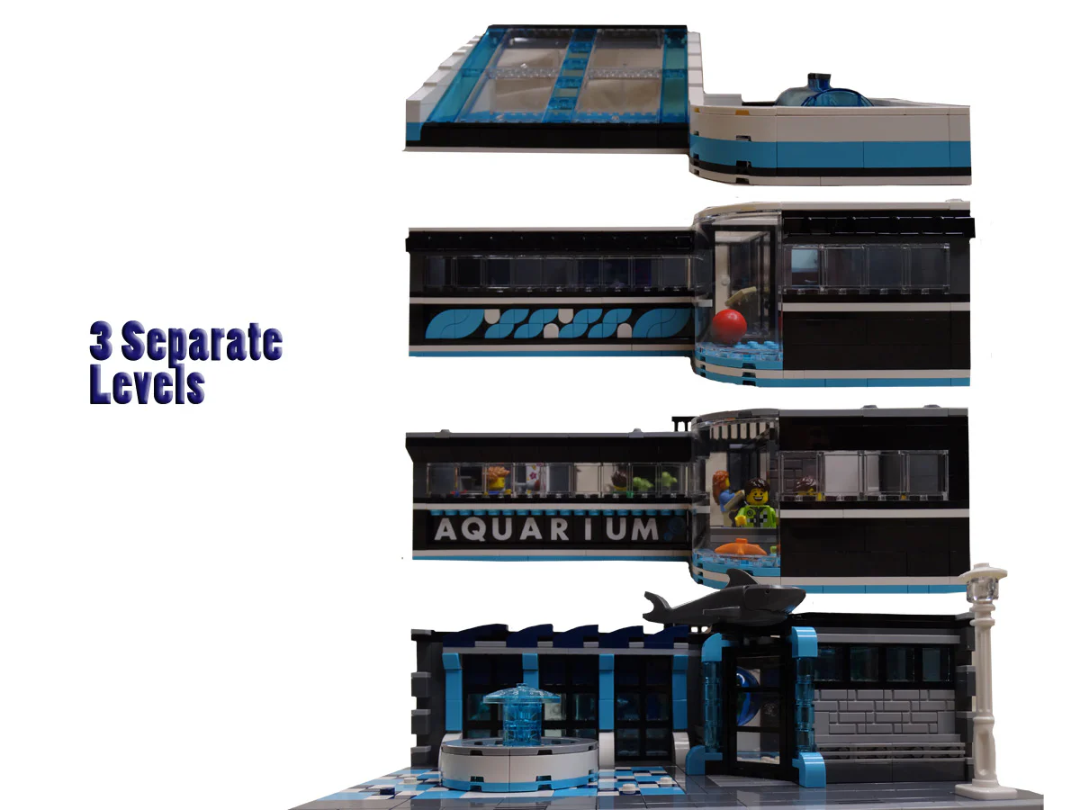 Streetview: Aquarium 型玩模客 MORKMODEL 10186 image 3
