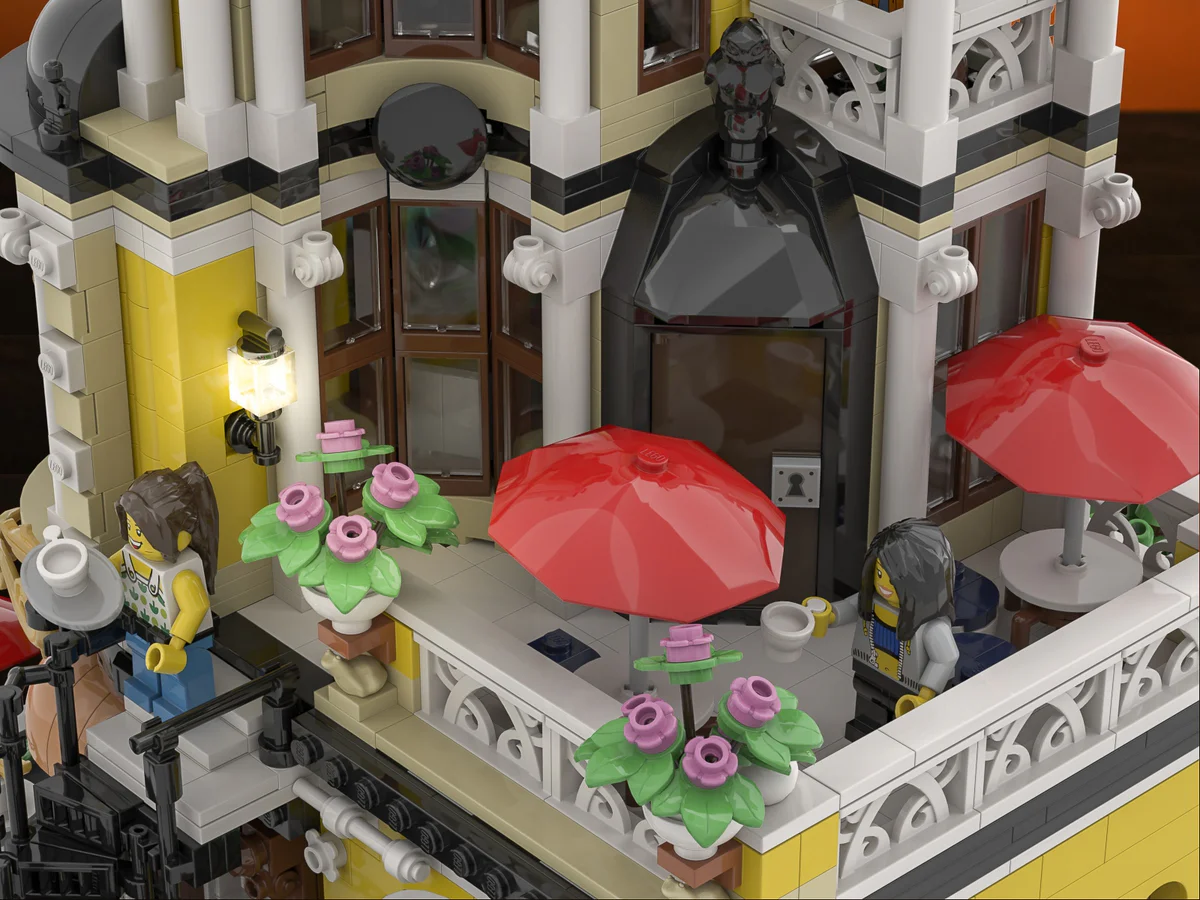 Streetview: Teashop 型玩模客 MORKMODEL 10187 image 9