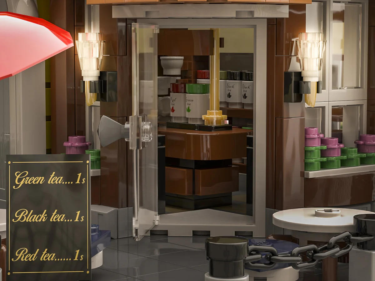 Streetview: Teashop 型玩模客 MORKMODEL 10187 image 10