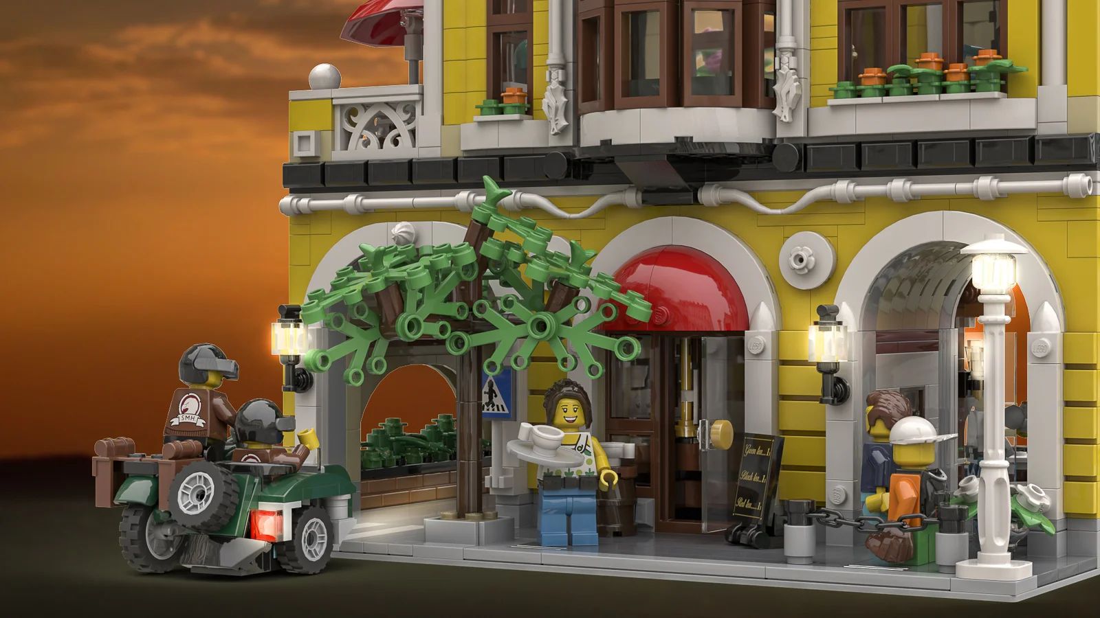 Streetview: Teashop 型玩模客 MORKMODEL 10187 image 13