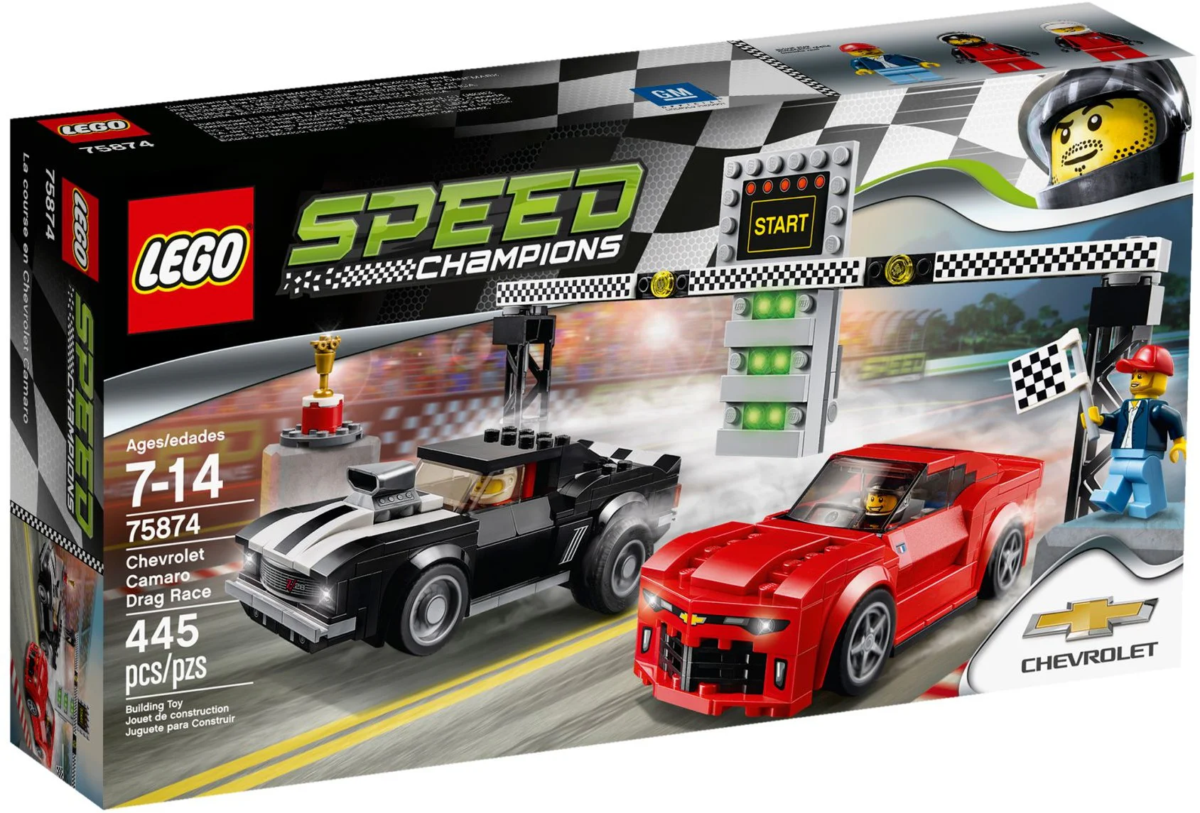 Chevrolet Corvette Racing 乐高 LEGO 75874 image 1