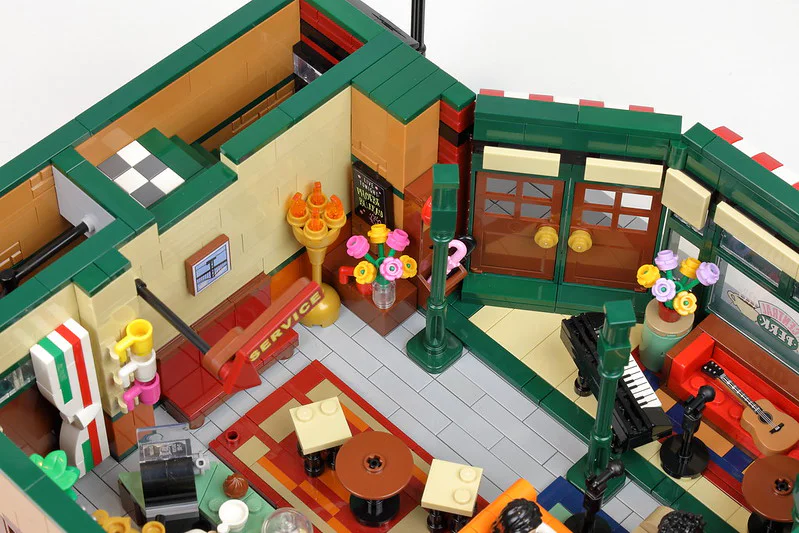 Street scene: Big Bang Theory and Friends themed skyscraper. MOC-34463 image 13