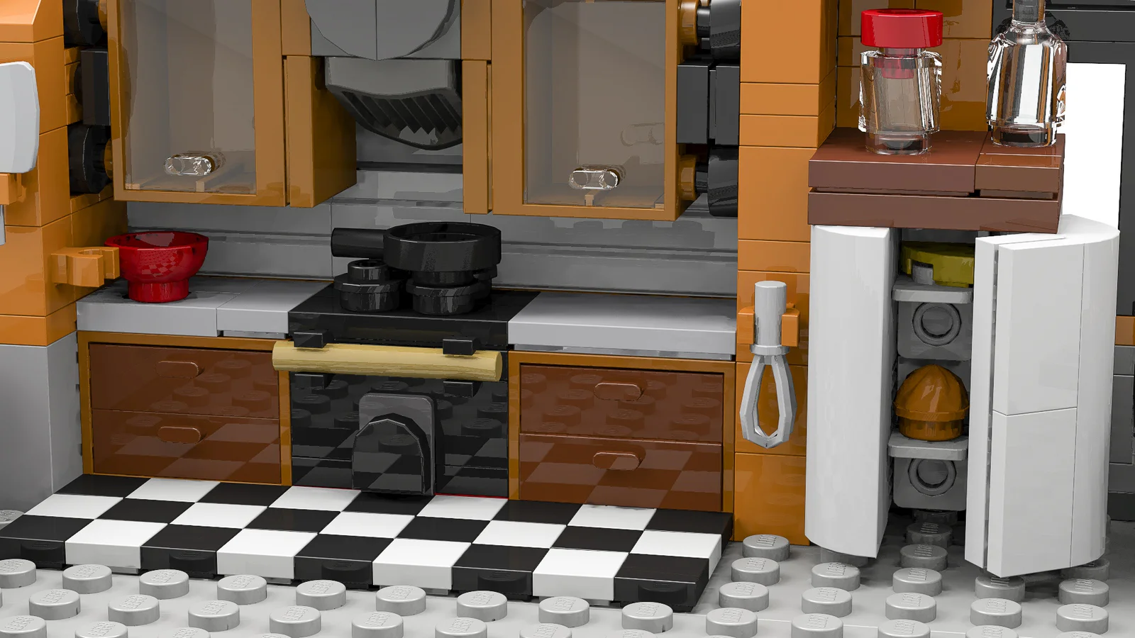 Streetview: Automobile maintenance shop 型玩模客 MORKMODEL 10191 image 20