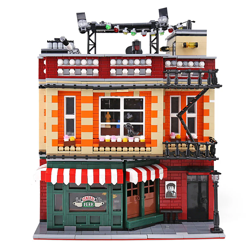 Street scene: Big Bang Theory and Friends themed skyscraper. MOC-34463 image 47