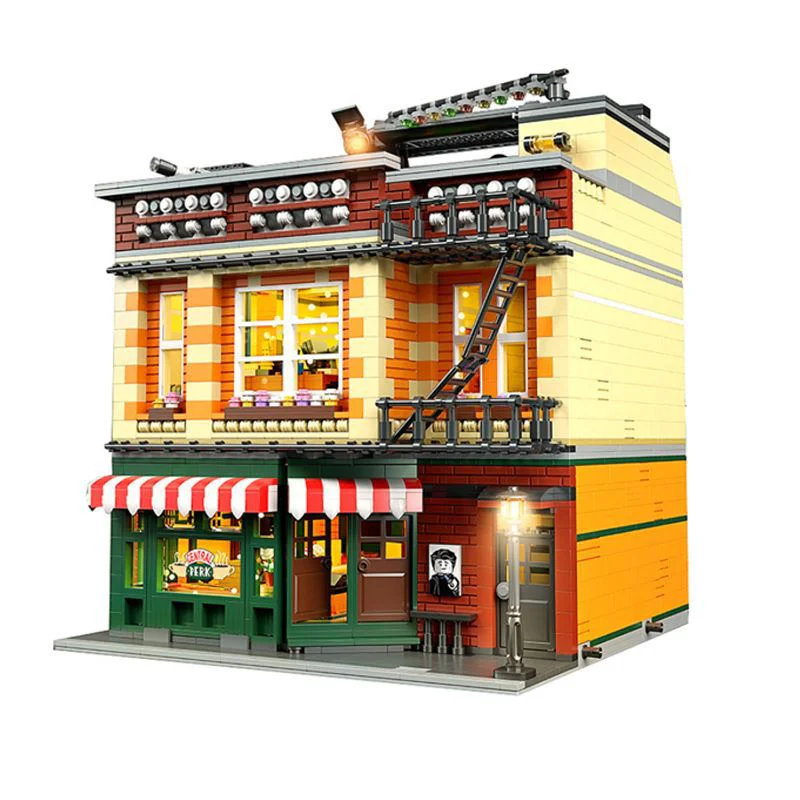 Street scene: Big Bang Theory and Friends themed skyscraper. MOC-34463 image 53
