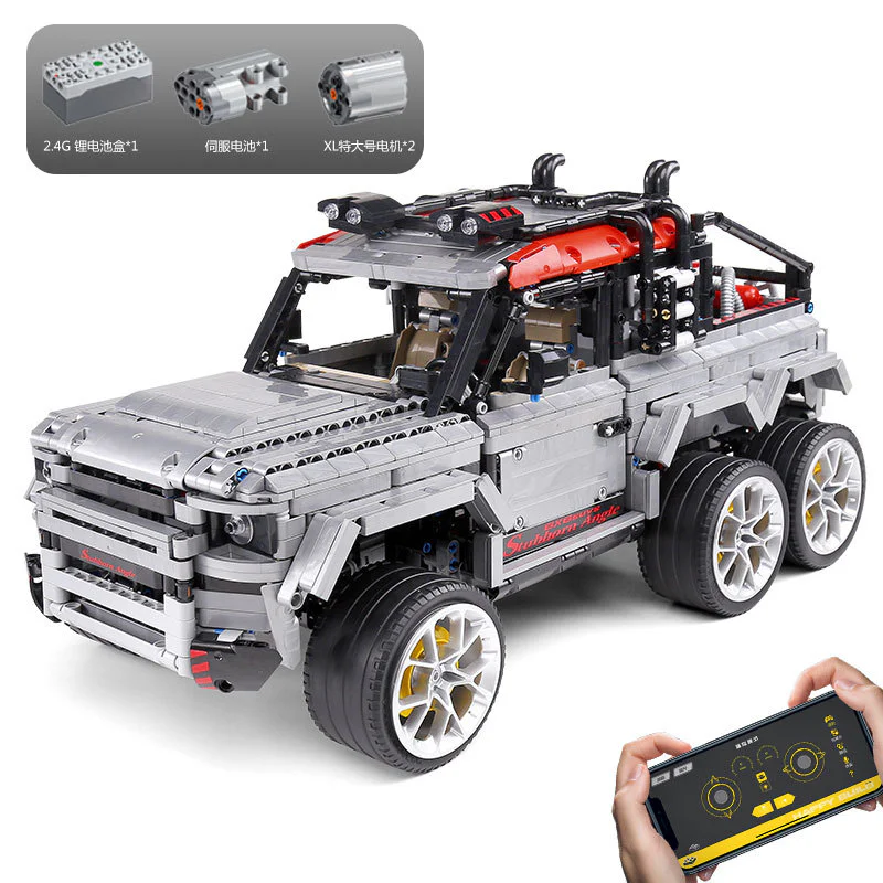 BENZ G63 AMG 6X6 1:10 悦创 HAPPYBUILD/信宇科技 YC-QC006