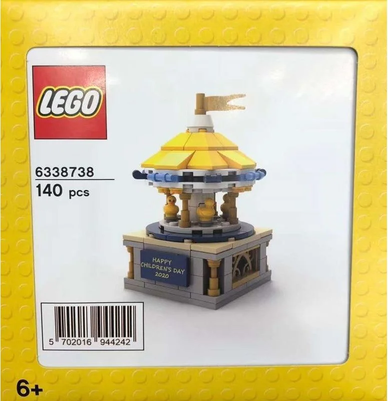 Duck spinning wooden horse. 乐博LEBO 10283 image 1