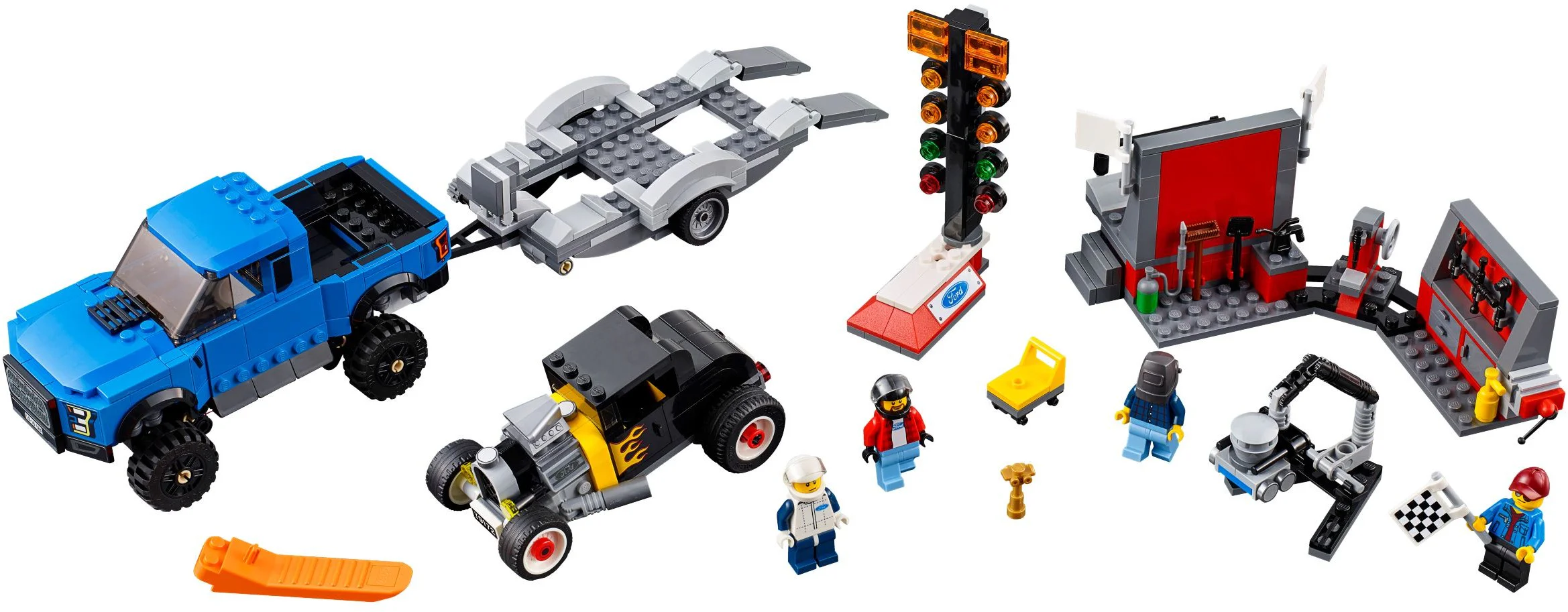 Ford F-150 Raptor and Ford A-type Pickup Truck 78116