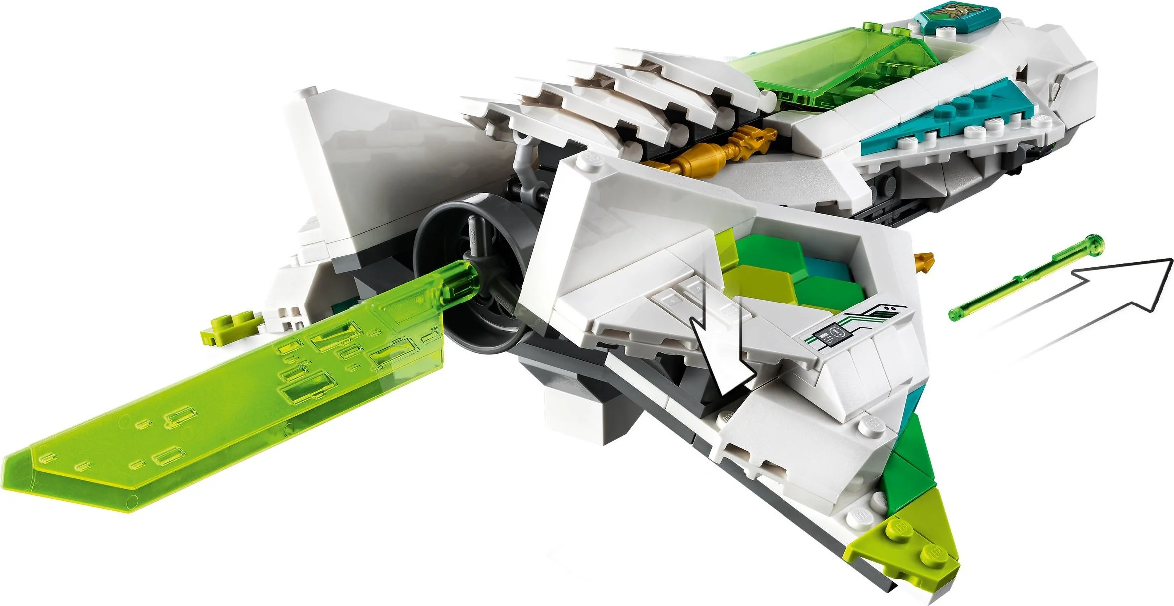 Monkey Hero: White Dragon Horse, Jade Scale Foam Jet 60043 image 7