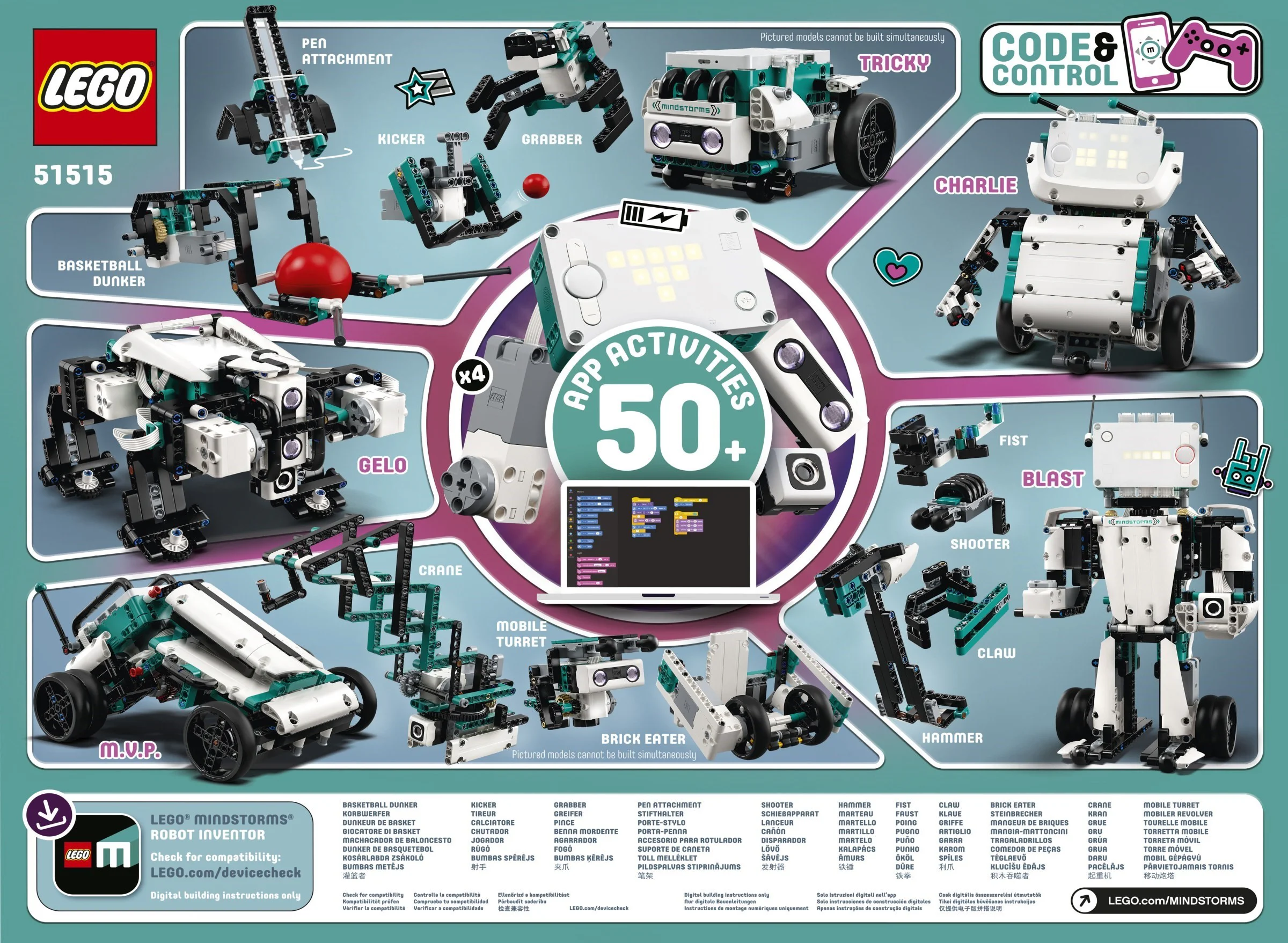 Brainstorm: A robot inventor 乐高 LEGO 51515 image 1