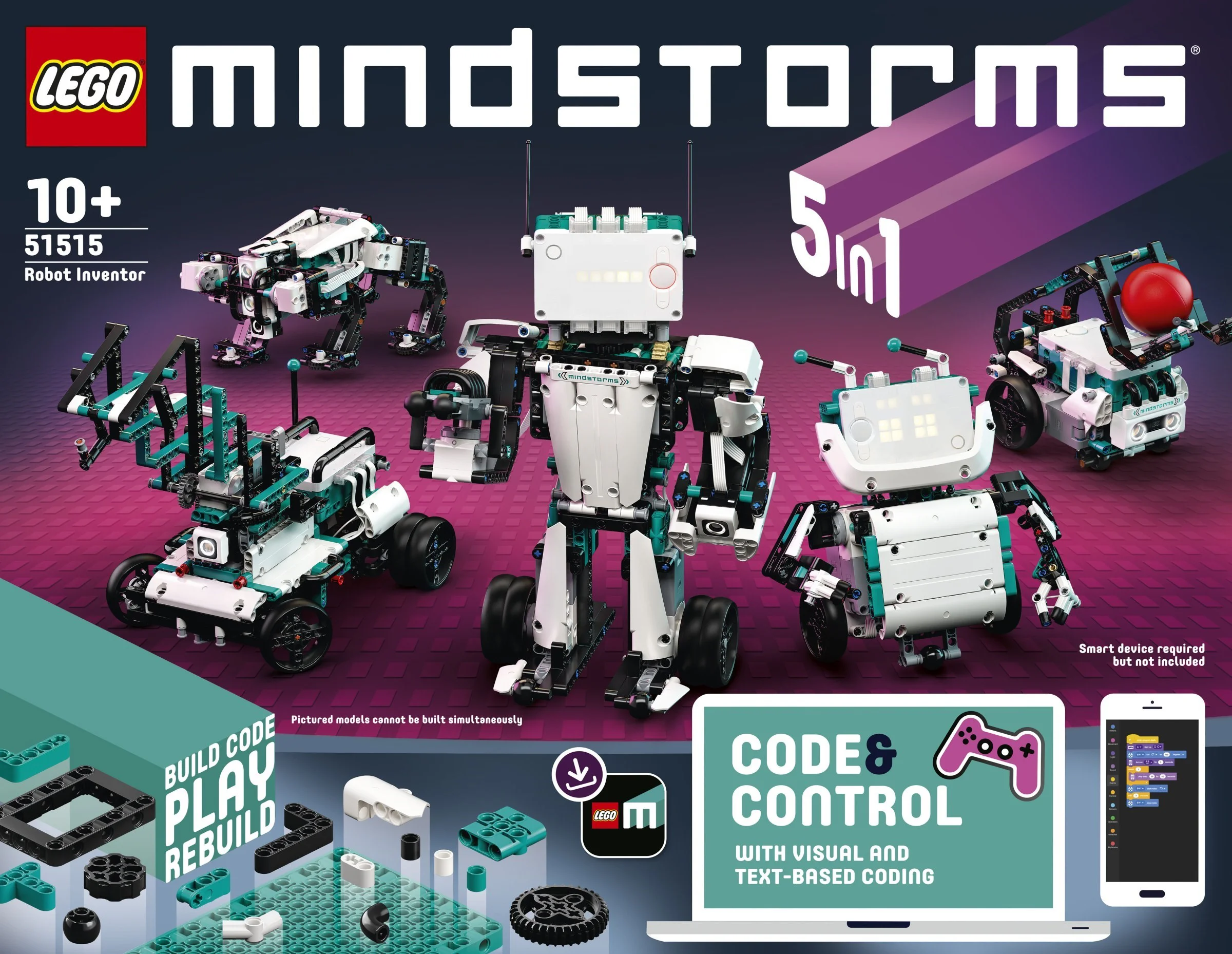 Brainstorm: A robot inventor 乐高 LEGO 51515 image 2
