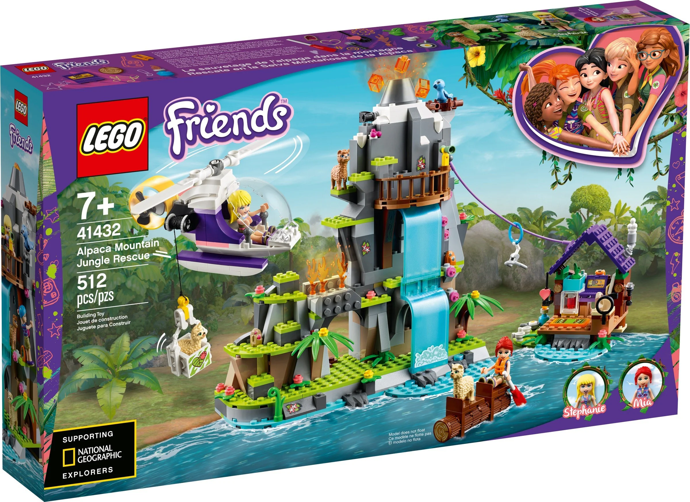Mountain jungle rescue 乐高 LEGO 41432 image 2