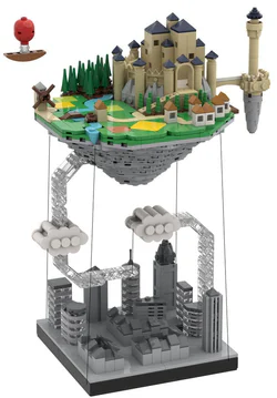 Zhang La's whole floating island