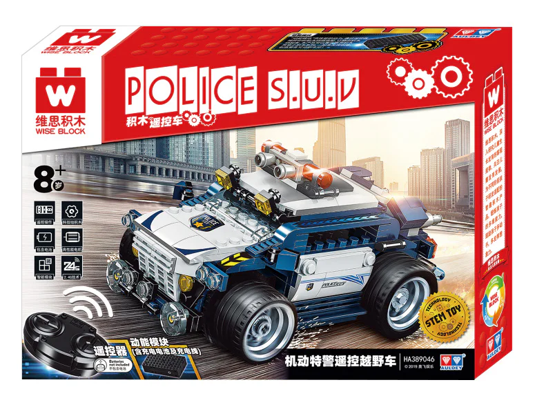 Mobile Special Police RV 维思积木 WISEBLOCK/奥迪双钻 HA389046 image 2