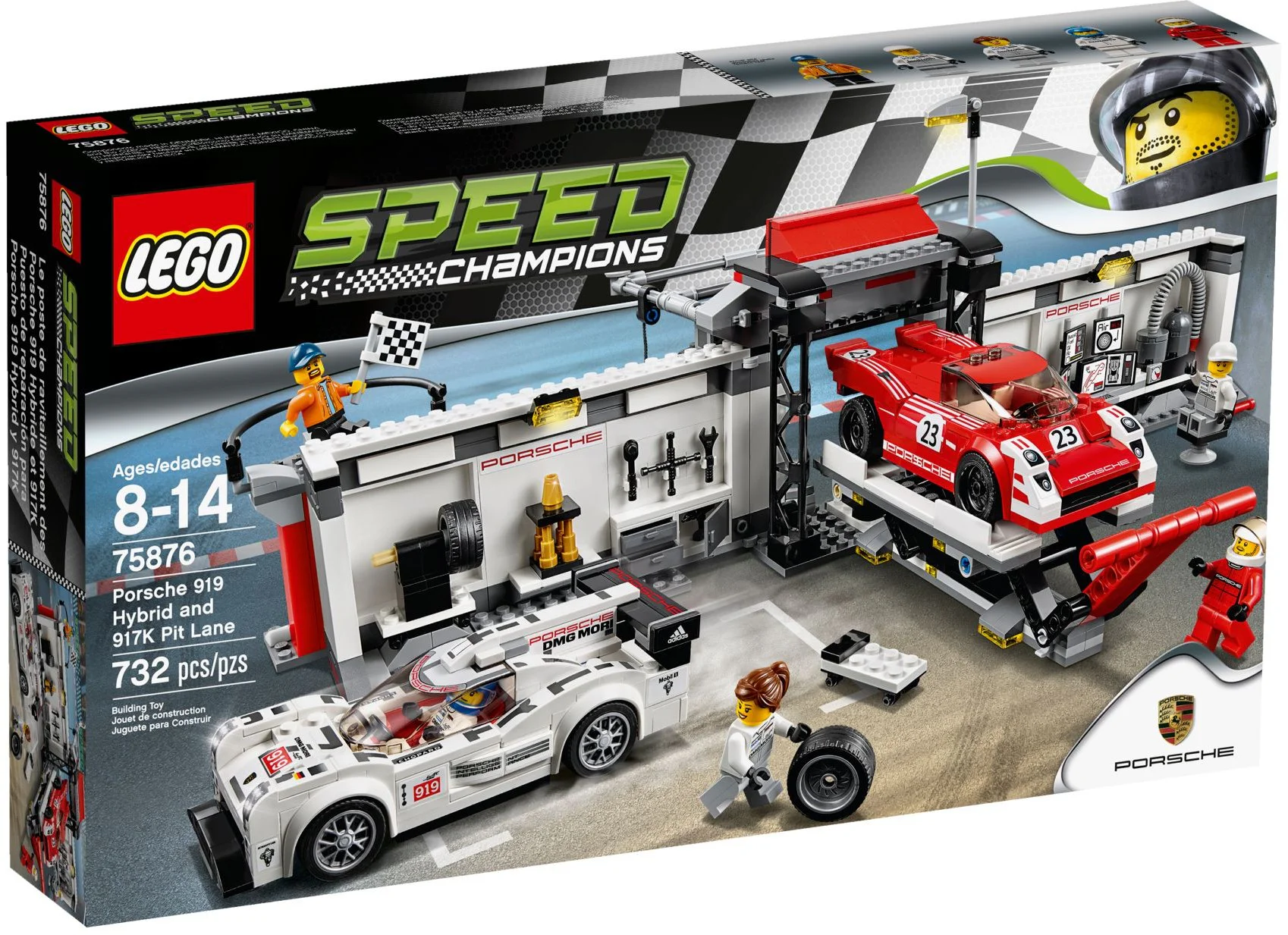 Porsche 919 Hybrid and 917K Service Station 佳拼天地 JP2101-1 image 1