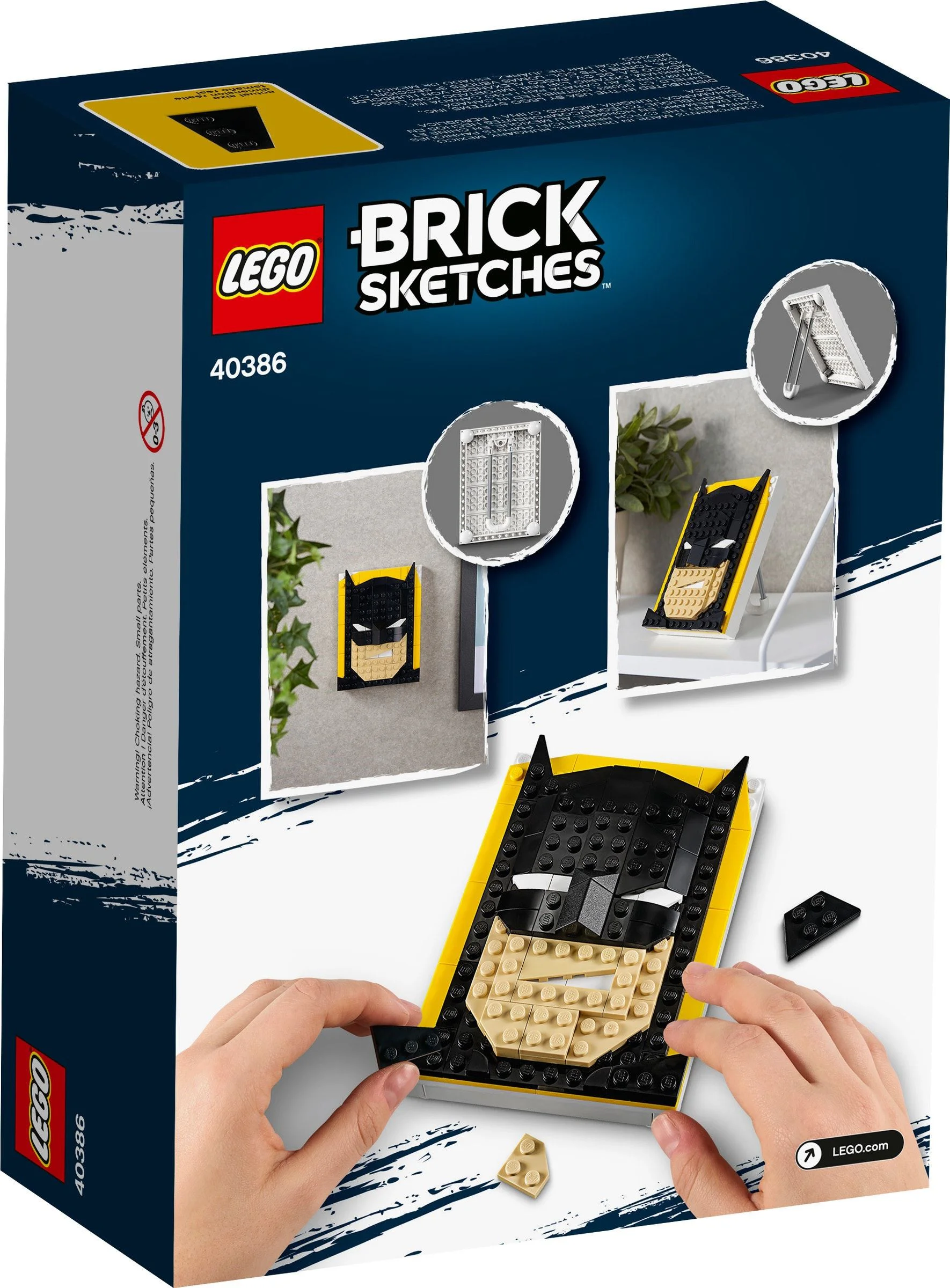 Lego Sculptor Batman 乐高 LEGO 40386 image 5