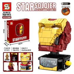 STAR WARRIOR: IRON MAN MK42 TREASURE HEAD SCULPTOR