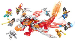Heroes Alliance: Synthetic Dragons, Group of Eight Humans