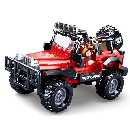 Scrutinizing the Wang Land Cruise Union: Jeep Land Cruiser 小鲁班 Sluban M38-B0816