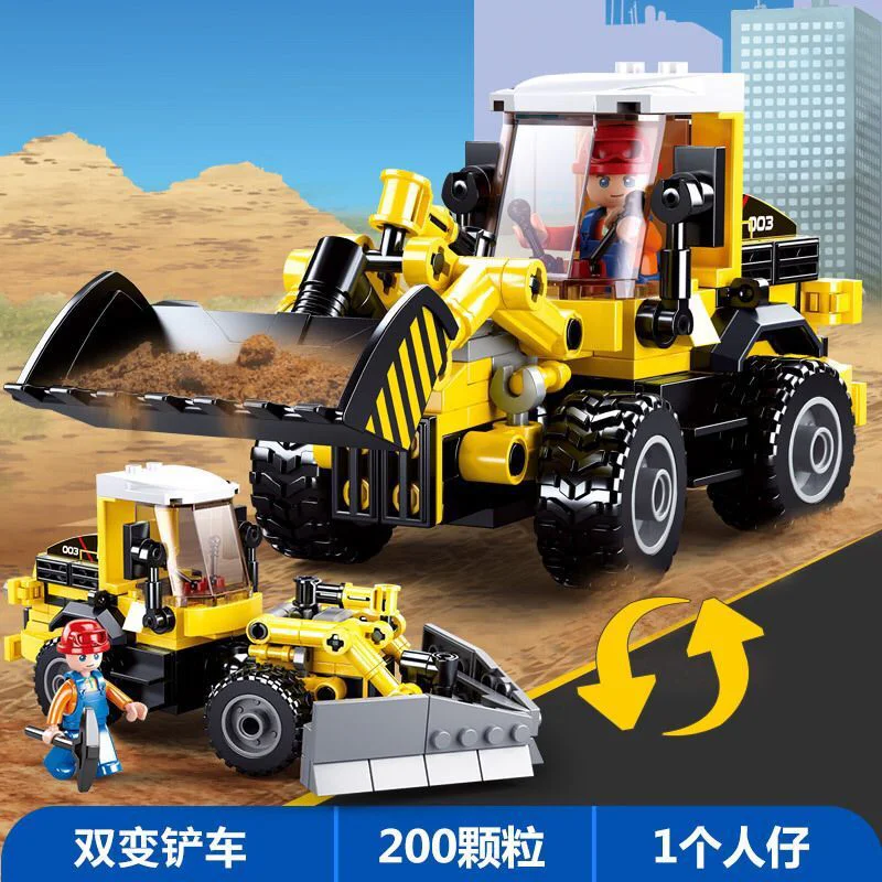 Project: Double forklift 小鲁班 Sluban M38-B0803