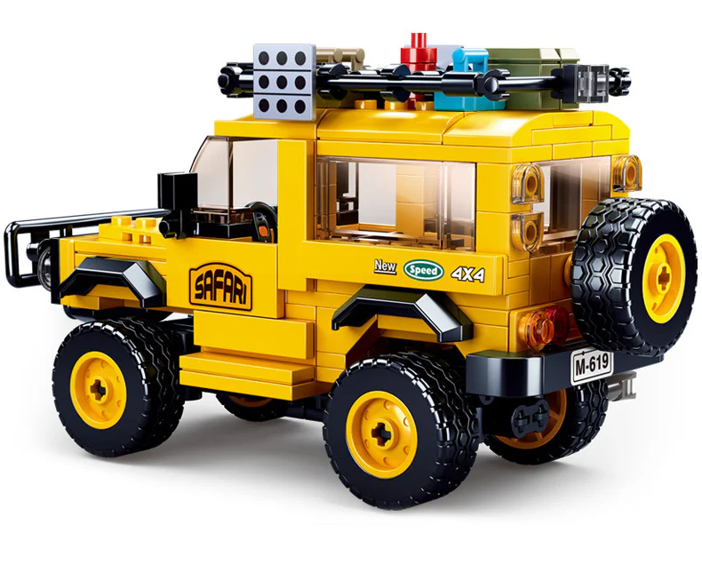 SCRUTINIZING THE KING'S LAND CRUISERS: ORV LAND CRUISERS 小鲁班 Sluban M38-B0815 image 3