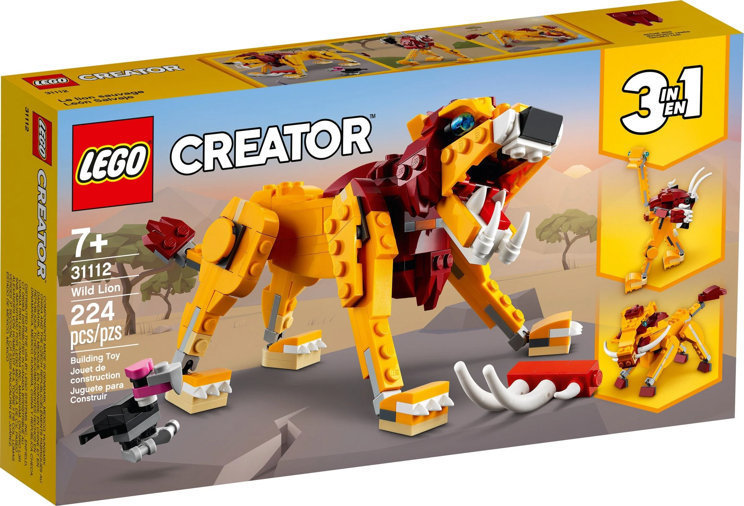Wild lions 乐高 LEGO 31112 image 4